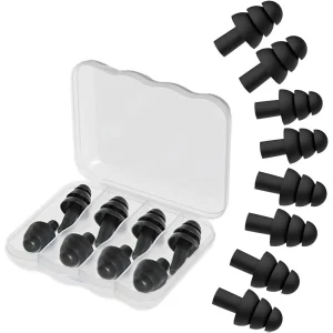 Soft Silicone Noise Cancelling Ear Plugs