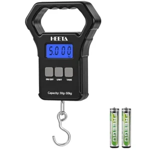 110lb/50kg Digital Portable Scale with Backlit LCD Display