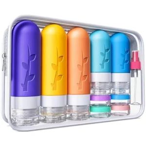 TSA Approved Travel Bottles for Toiletries